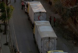 دخول مساعدات غذائية إلى داريا السورية لأول مرة منذ 4 سنوات