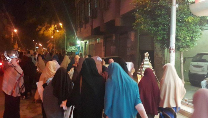 مسيرة حاشدة لثوار ديرب نجم في جمعة انصروا الفقراء والمظلومين