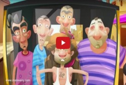 فيلم قصير "العفريت ملوانى ....قليل البخت يعضه الكلب فى المولد"(فيديو)