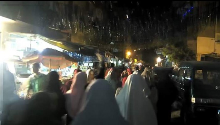 مسيرة لحرائر أبو سليمان بالإسكندريه للمطالبة بالإفراج عن المعتقلين