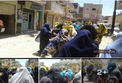 البحيرة : مسيرة لحرائر حوش عيسى رفضا للانقلاب