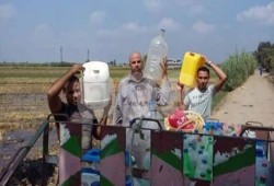 "الفناطيس" و"الجراكن" ملجأ الأهالي لسد حاجتهم اليومية من مياه الشرب