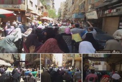 حشد ثوري مهيب لثوار الهرم ضد الانقلاب