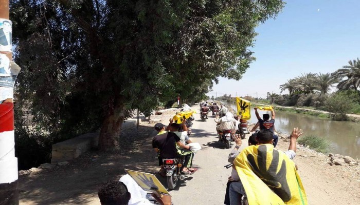 ثوار الفيوم يواصلون نضالهم الثورى فى جمعة "عيش حرية عدالة اجتماعية"