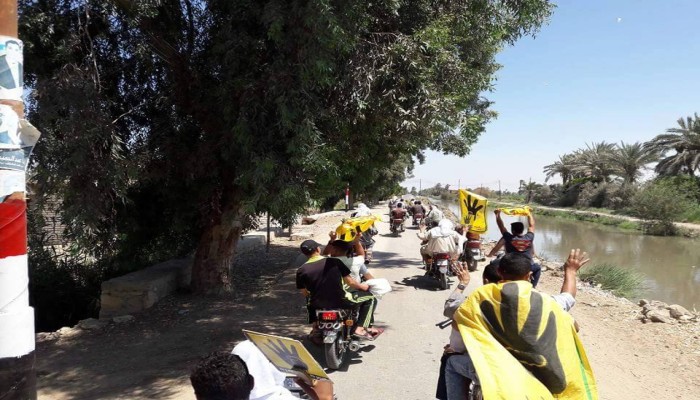 ثوار الفيوم يواصلون نضالهم الثورى فى جمعة "عيش حرية عدالة اجتماعية"