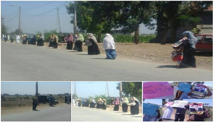 أحرار ‫الدقهلية‬ يواصلون مظاهراتهم في أسبوع ‫"عيش حرية عدالة اجتماعية‬"