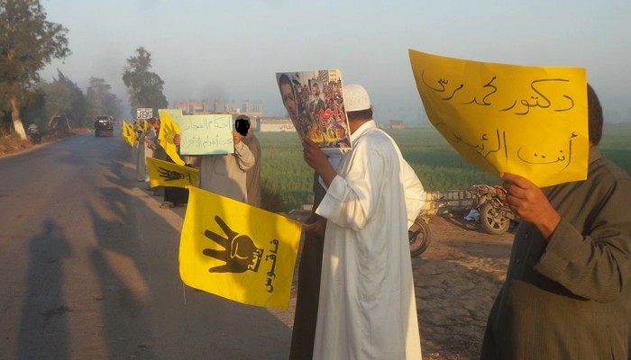 أحرار فاقوس بالشرقية يرفضون قرارات قضاة العسكر بهزلية التخابر