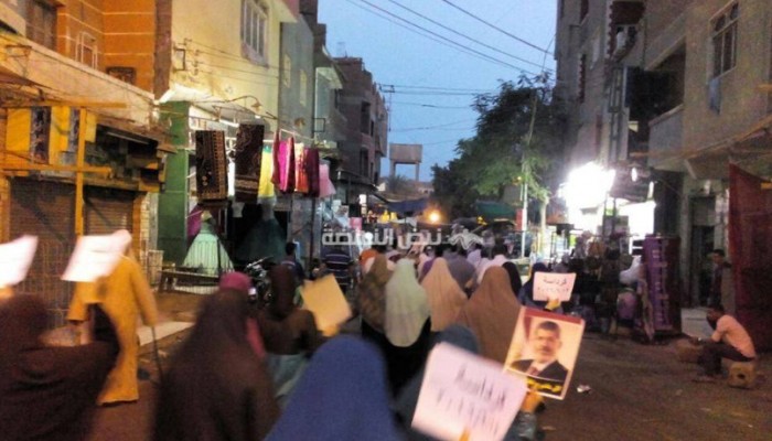 ثوار كرداسة يتظاهرون وقت الافطار تضامنا مع المعتقلين وذويهم