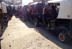 أزمة بنزين تضرب محطات الوقود في "إبشواي" بالفيوم