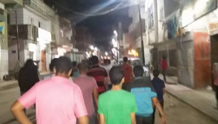 شعار "الثورة تجمعنا" في مسيرة حاشدة لثوار حوش عيسي