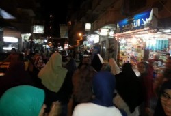 مسيرة ليلية بالعصافره بالإسكندرية ضد حكم العسكر