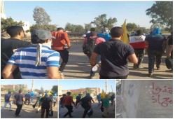 مسيرة شبابية ثورية لشباب ضد الانقلاب بديرب نجم بالشرقية