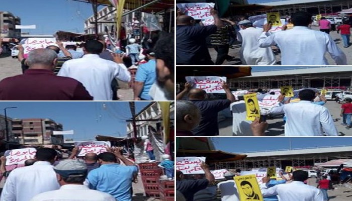 ثوار العامرية يتظاهرون فى جمعة "مكملين لننقذ مصر"