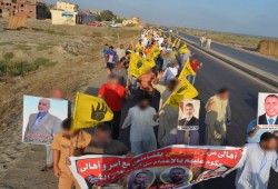 حشود بشرية ببلطيم ضد الانقلاب