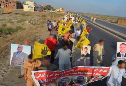 حشود بشرية ببلطيم ضد الانقلاب