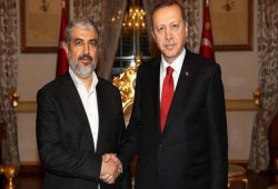 أردوغان يستقبل مشعل قبيل مباحثات تركية إسرائيلية