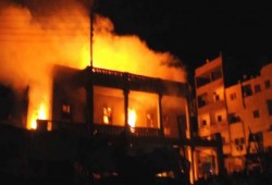 مصرع مواطن وإصابة أخر في حريق بالأقصر