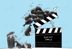 كاريكاتير: الدراما العربية فى رمضان
