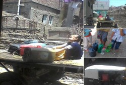 نقص المياة يضرب قري في "الدقهلية"