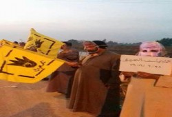 البحيرة : سلسلة بشرية لثوار الدلنجات تُندد بانتهاكات داخلية الانقلاب بحق المعتقلين