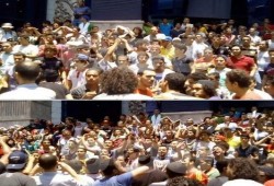 حرب شوارع بين قوات الانقلاب وطلاب الثانوية في المنيرة