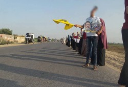 ثوار الحسينية بالشرقية يتظاهرون ضمن أسبوع "مكملين لننقذ مصر"