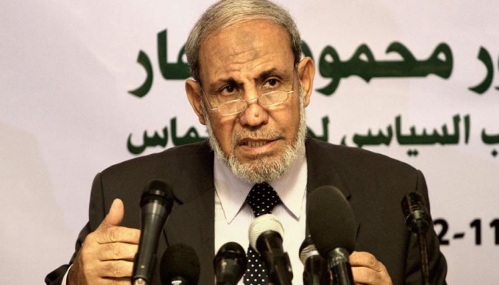 الزهار يكذب المصرى اليوم وينفي ما أوردته من تصريحات نسبت له