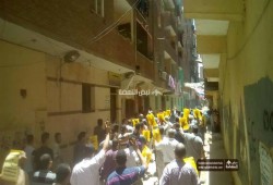 مسيرة حاشدة لثوار الكونيسة في ذكرى انقلاب 30 يونيو