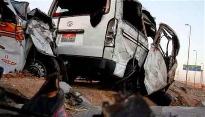 إصابة 15 شخصًا في حادثي سير بالبحر الأحمر والفيوم
