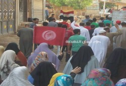 مسيرة لثوار المنصورية مناهضة لحكم العسكر