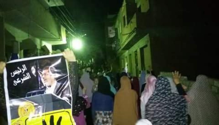 ثوار قطور بالغربية يحيون ذكرى الانقلاب بمسيرة حاشدة مناهضة للعسكر