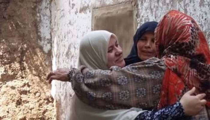 بالصور.. وصول الحرة جيهان الإمام إلى بيتها بالشرقية