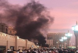 شاهد فيديو وصور .. الإرهاب يطال مدينة النبي ﷺ