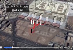 فيديو | هكذا منع أمن المسجد النبوي كارثة داخل الحرم