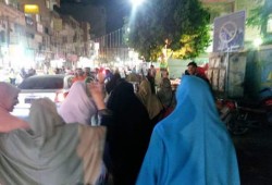 في ليلة العيد .. ثوار بني سويف يحتشدون ضد السيسي ونظامه