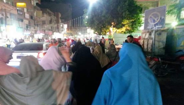في ليلة العيد .. ثوار بني سويف يحتشدون ضد السيسي ونظامه