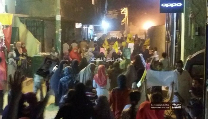 حشد ثوري ضخم بكرداسة ينتفض ضد الانقلاب