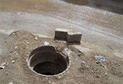 مصرع طفل غرقا فى بالوعة صرف صحى بميت غمر