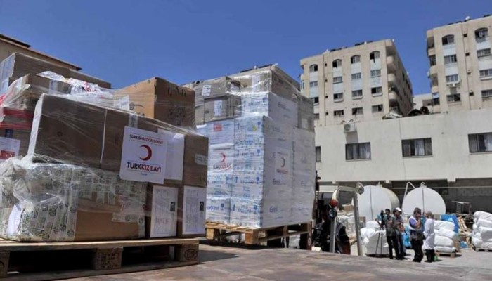 الاحتلال يفتح معبر "كرم أبو سالم" لإدخال مساعدات تركية لغزة