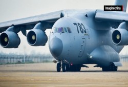 الصين تكشف عن طائرة عسكرية عملاقة قادرة على التحليق بـ200 طن