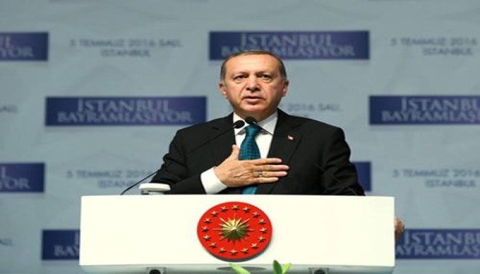 أردوغان : "داعش خنجر مغروز في قلب المسلمين"
