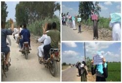 ثوار الدقهلية يواصلون النضال وينددون بجرائم الانقلاب ضمن فعاليات "لن نترك مصر تضيع"