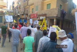 الجيزة : ثوار كرداسة ينظمون فعالية حاشدة في ذكرى مذبحة الساجدين