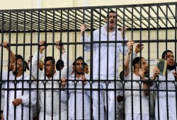 العسكرية تقضي بالسجن من 3 إلى 25 عامًا على 18 شخصًا بالمنيا