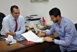 الشناوي يوقع رسمياً للأهلي لمدة 5 سنوات