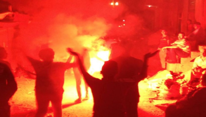 القليوبية : مسيرة مفاجأة لشباب ضد الانقلاب في تحدي لأمن السيسي