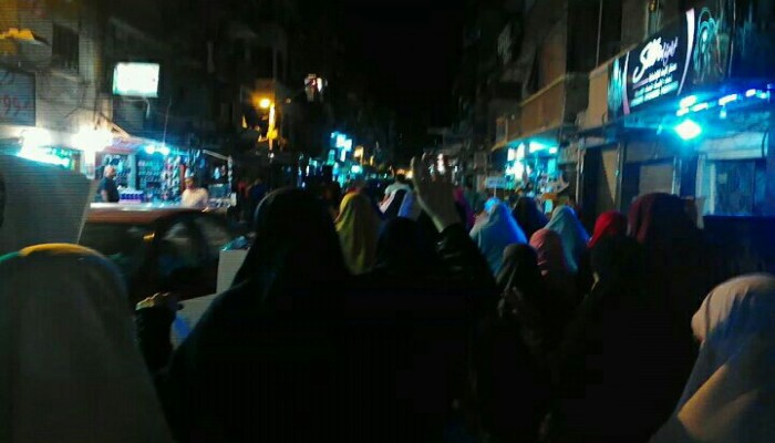 الاسكندرية : ثوار الرمل ينتفضون بمسيرة حاشدة ضد التطبيع مع الصهاينة