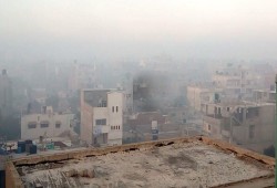 دخان مجهول يصيب "العرايشية" باختناقات.. وصمت حكومي