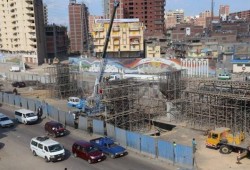 أهالى دمنهور يستغيثون من "كوبرى الموت" أمام مدخل المحافظة