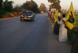 وقفة احتجاجية لأهالي فاقوس ضد "الفقر والتطبيع"